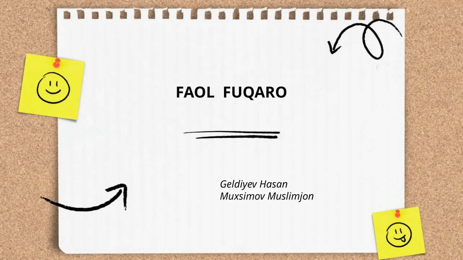 Faol fuqaro vazifalari 1