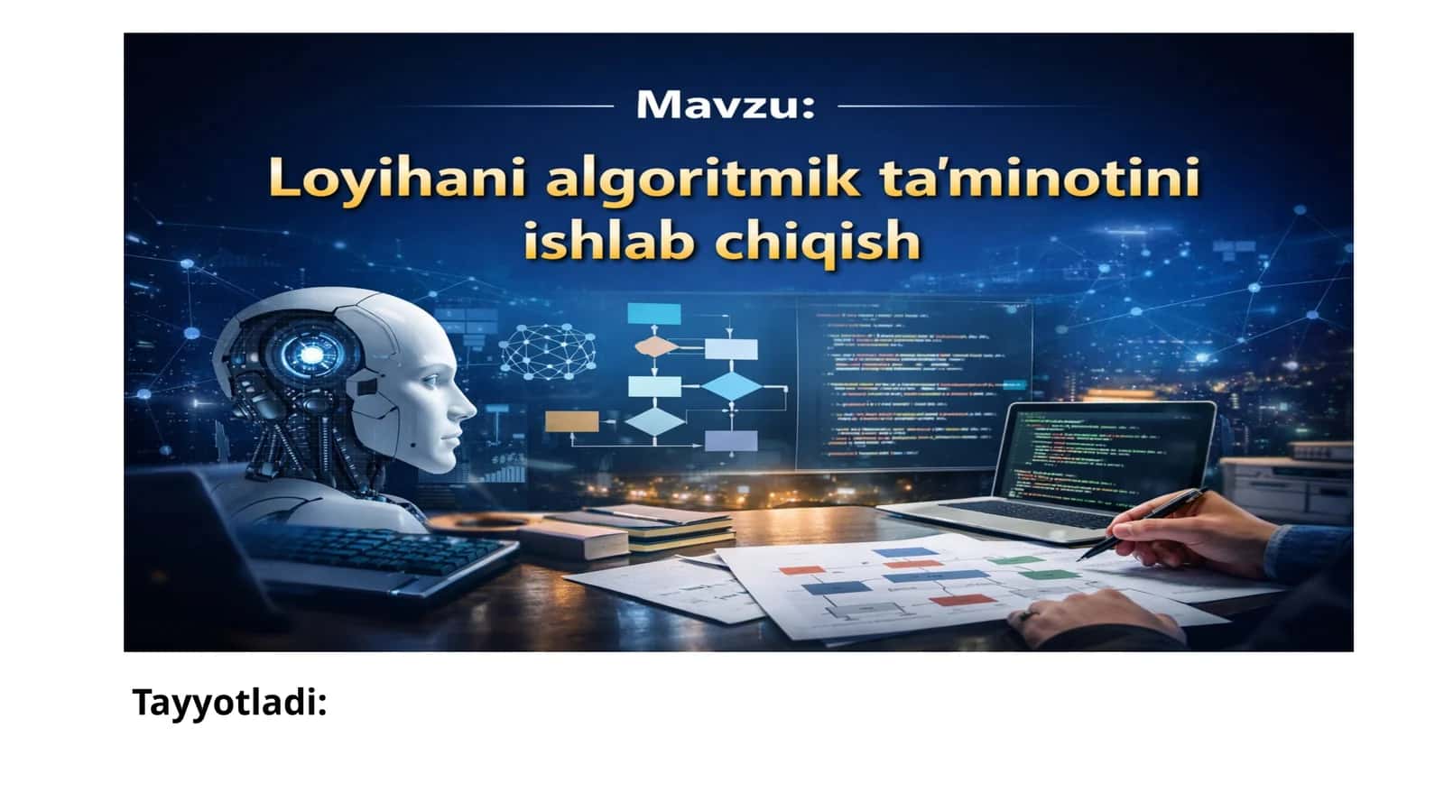 Algoritmik ta’minot 1