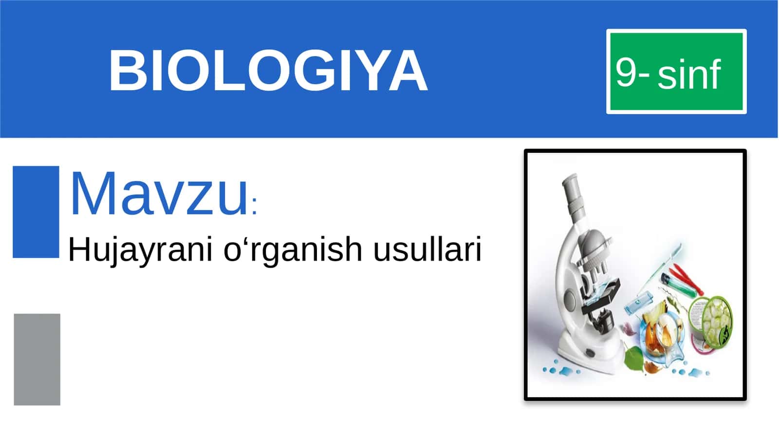 Hujayranio‘rganishusullari 1