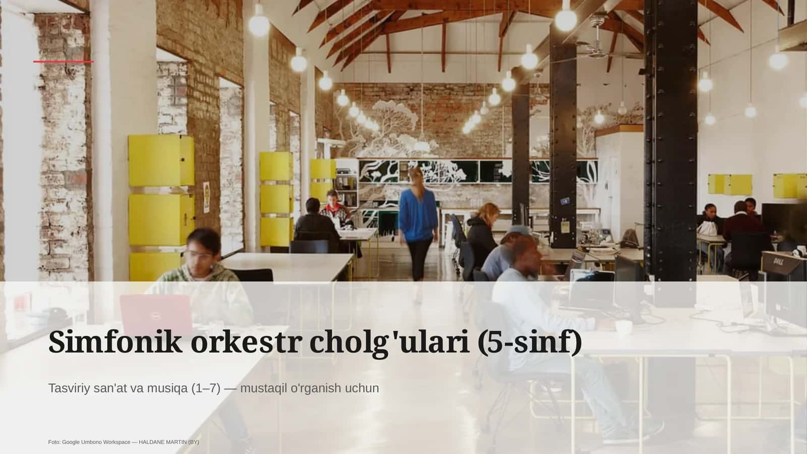 Simfonik orkestr cholg'ulari (5-sinf) 1