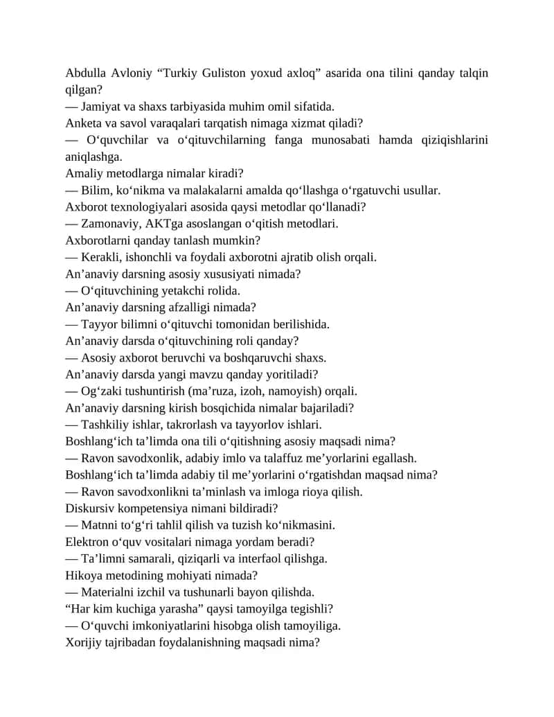 Abdulla Avloniy “Turkiy Guliston yoxud axloq” 1