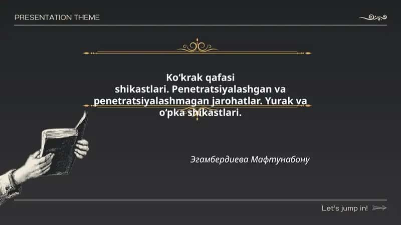 Ko‘krak qafasi shikastlari 1