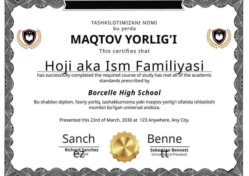 MAQTOV YORLIG'I 1