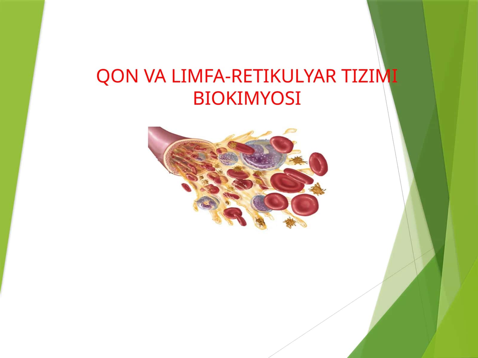QON VA LIMFA-RETIKULYAR TIZIMI BIOKIMYOSI 1