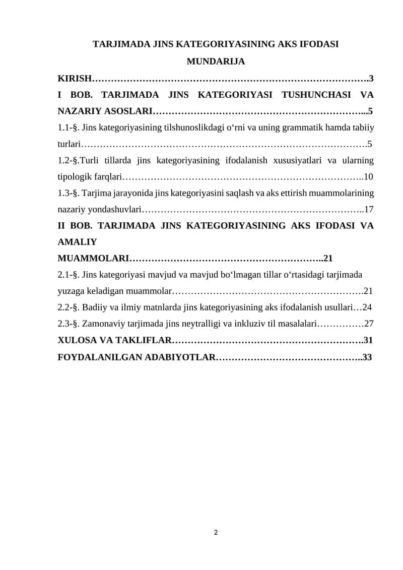 TARJIMADA JINS KATEGORIYASINING AKS IFODASI 1