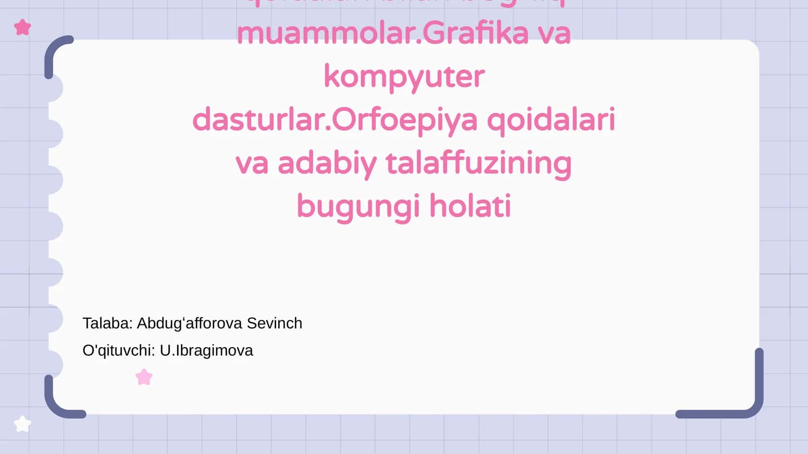 Orfografiya va AKT 1