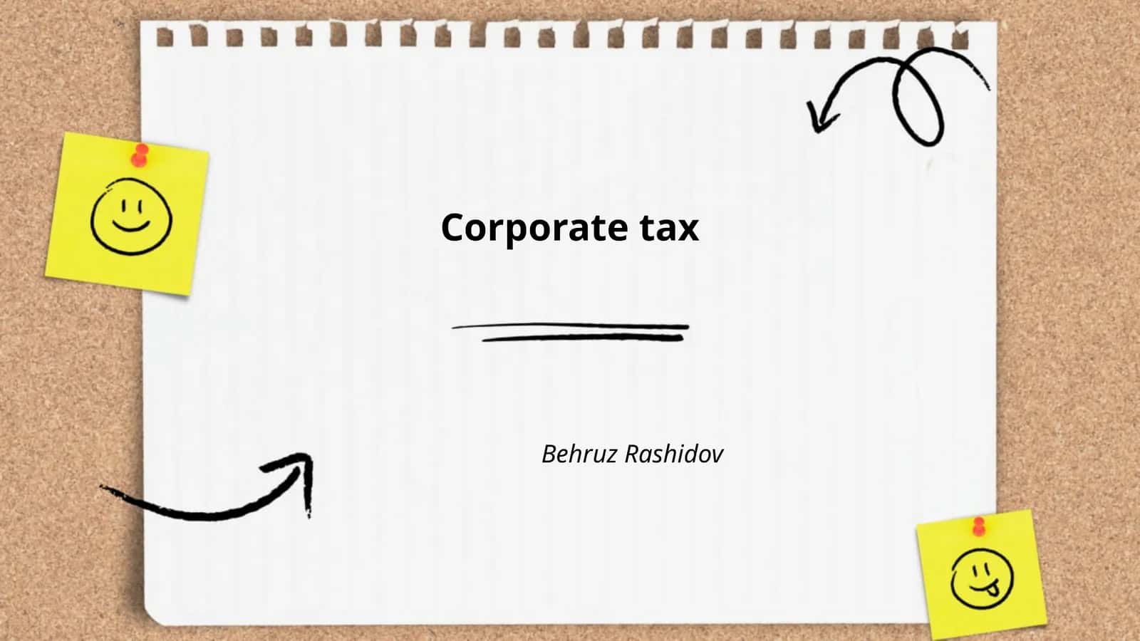 Corporate Tax Rates 1