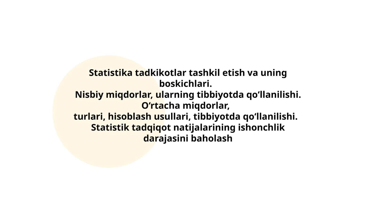 Statistika tadkikotlar tashkil etish va uning boskichlari 1
