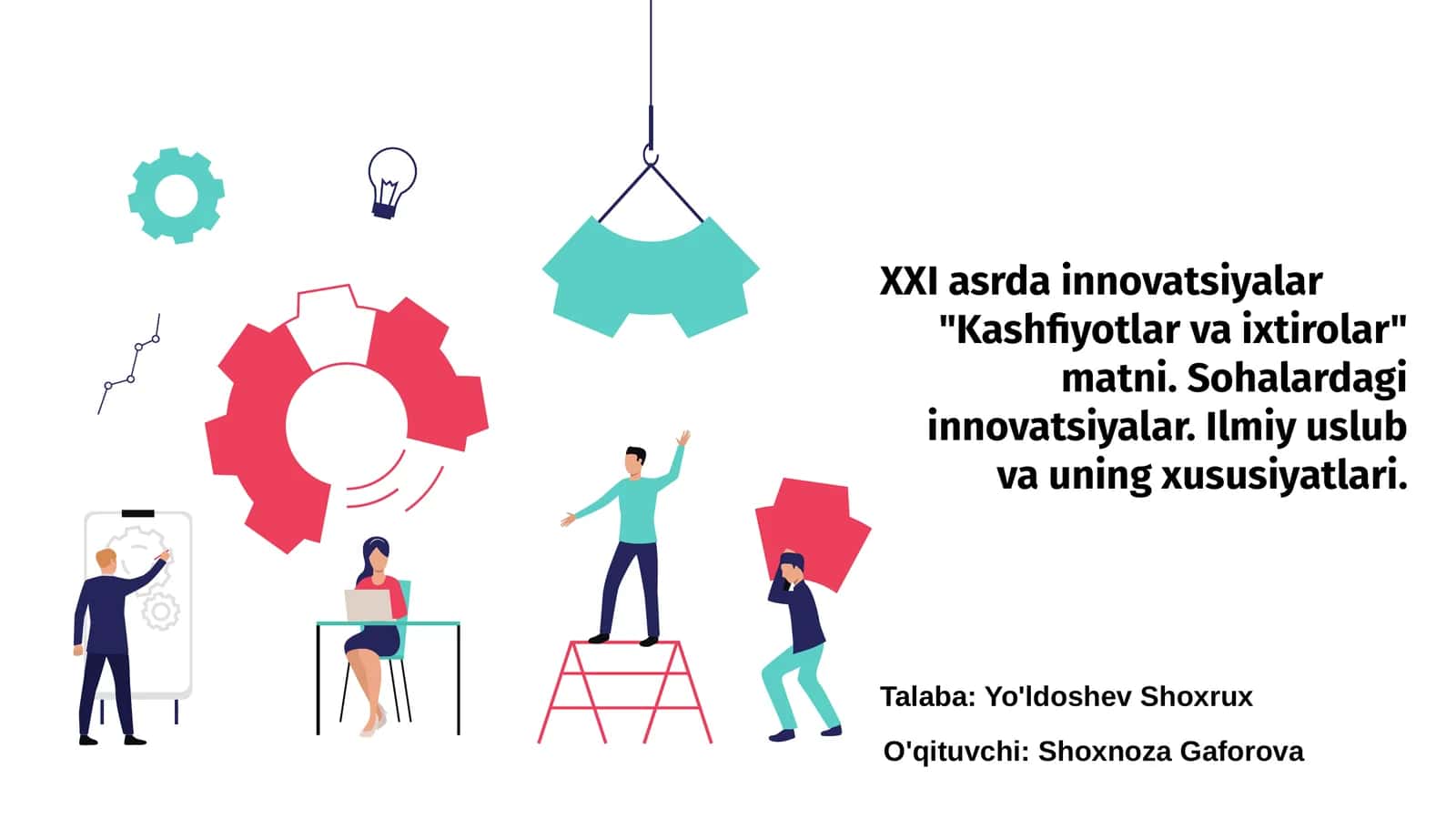 XXI asrda innovatsiyalar 1