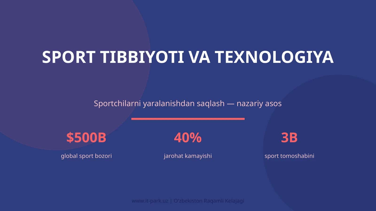 SPORT TIBBIYOTI VA TEXNOLOGIYA 1