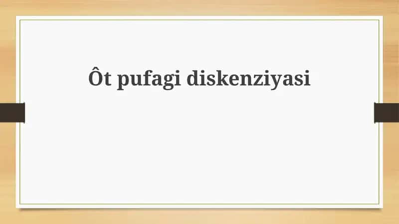 Ôtpufagidiskenziyasi 1