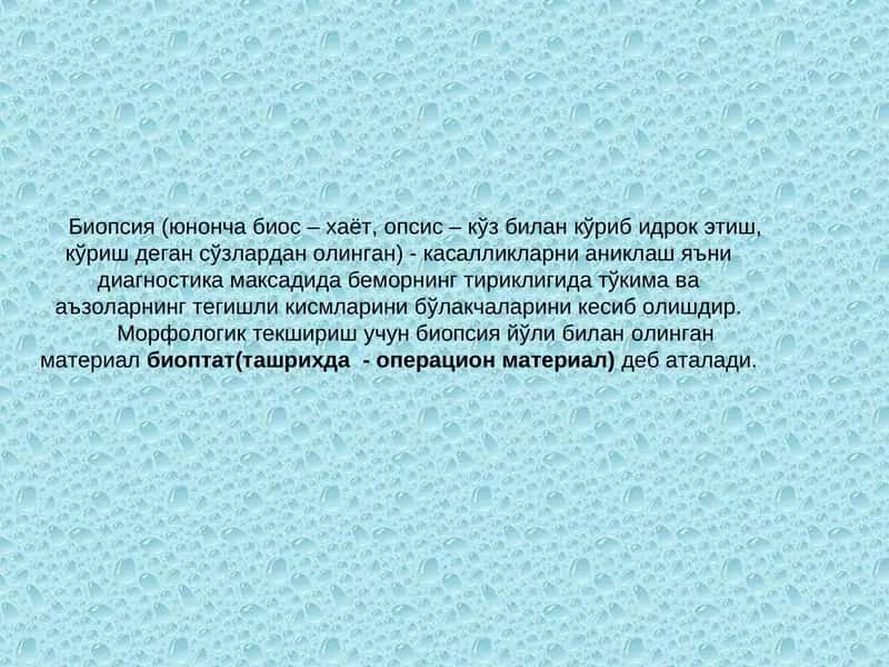 Биопсия 1