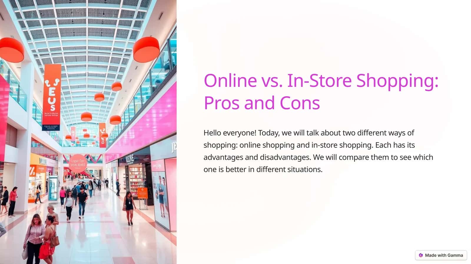 Online vs. In-Store Shopping: Pros and Cons 1