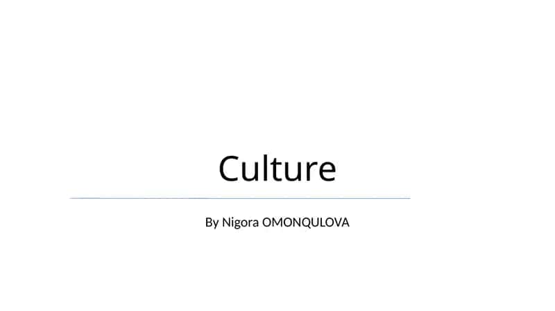 Culture 1