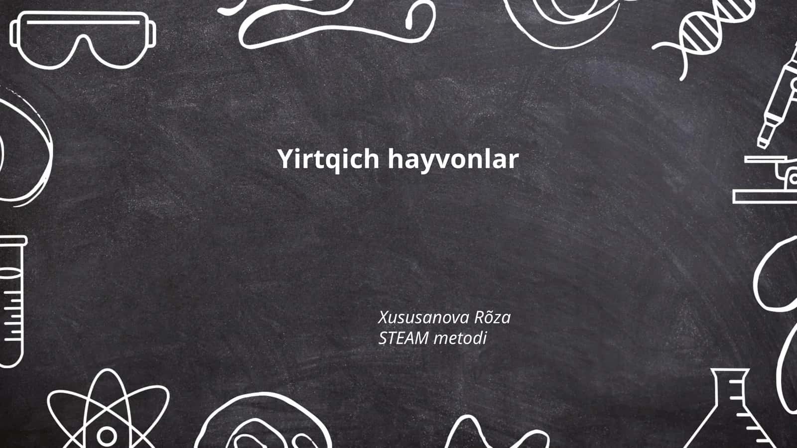 Yirtqich baliqlar 1