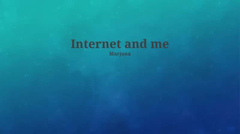 My Internet Errors: Diagnosis and Solutions 1