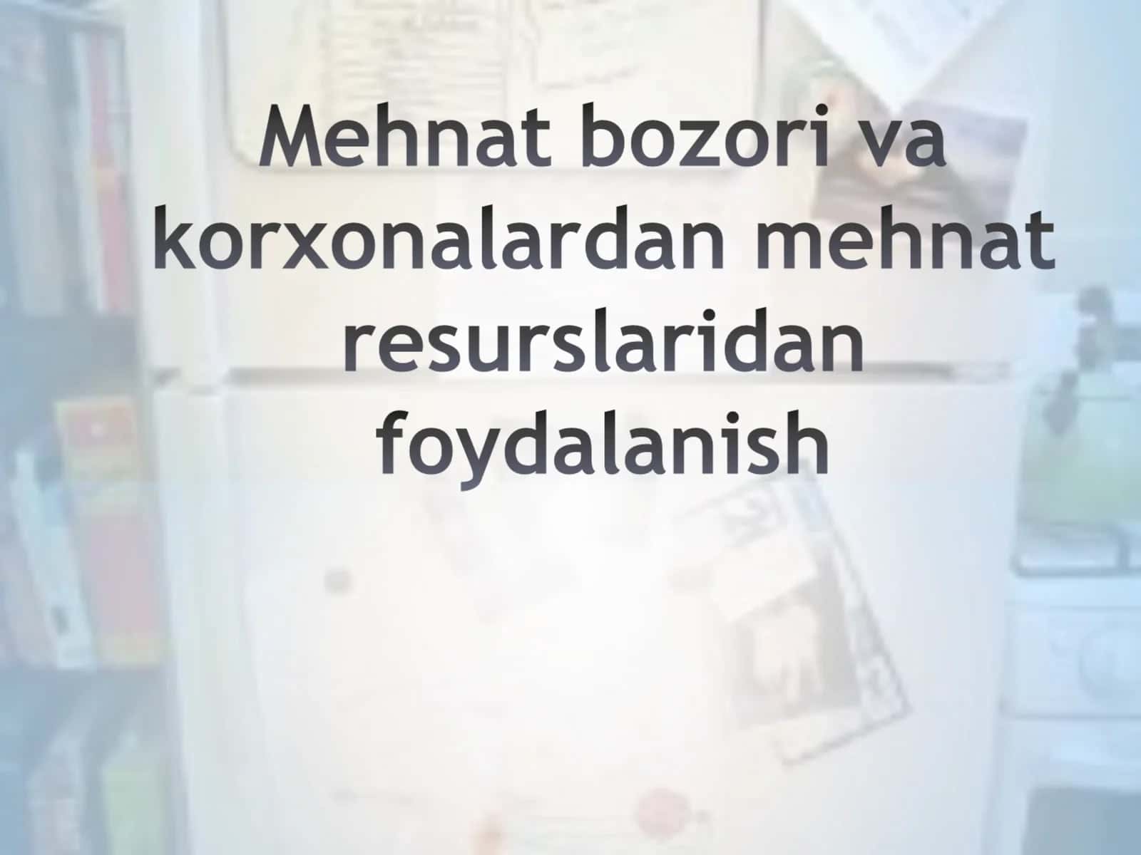 Texnik - texnalogik normalar 1