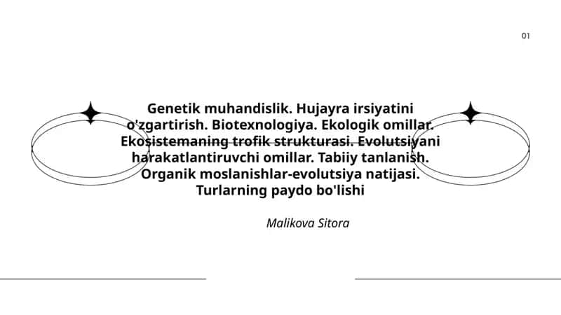 Genetik muhandislik 1