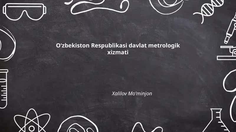 Davlat metrologiya tizimi 1