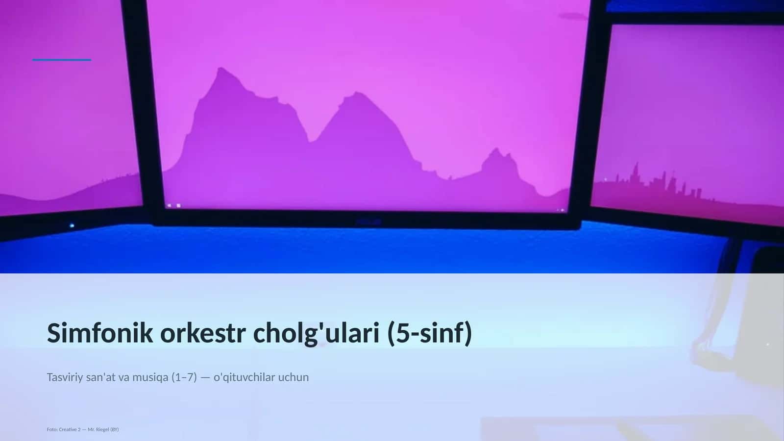 Simfonik orkestr cholg'ulari (5-sinf) 1