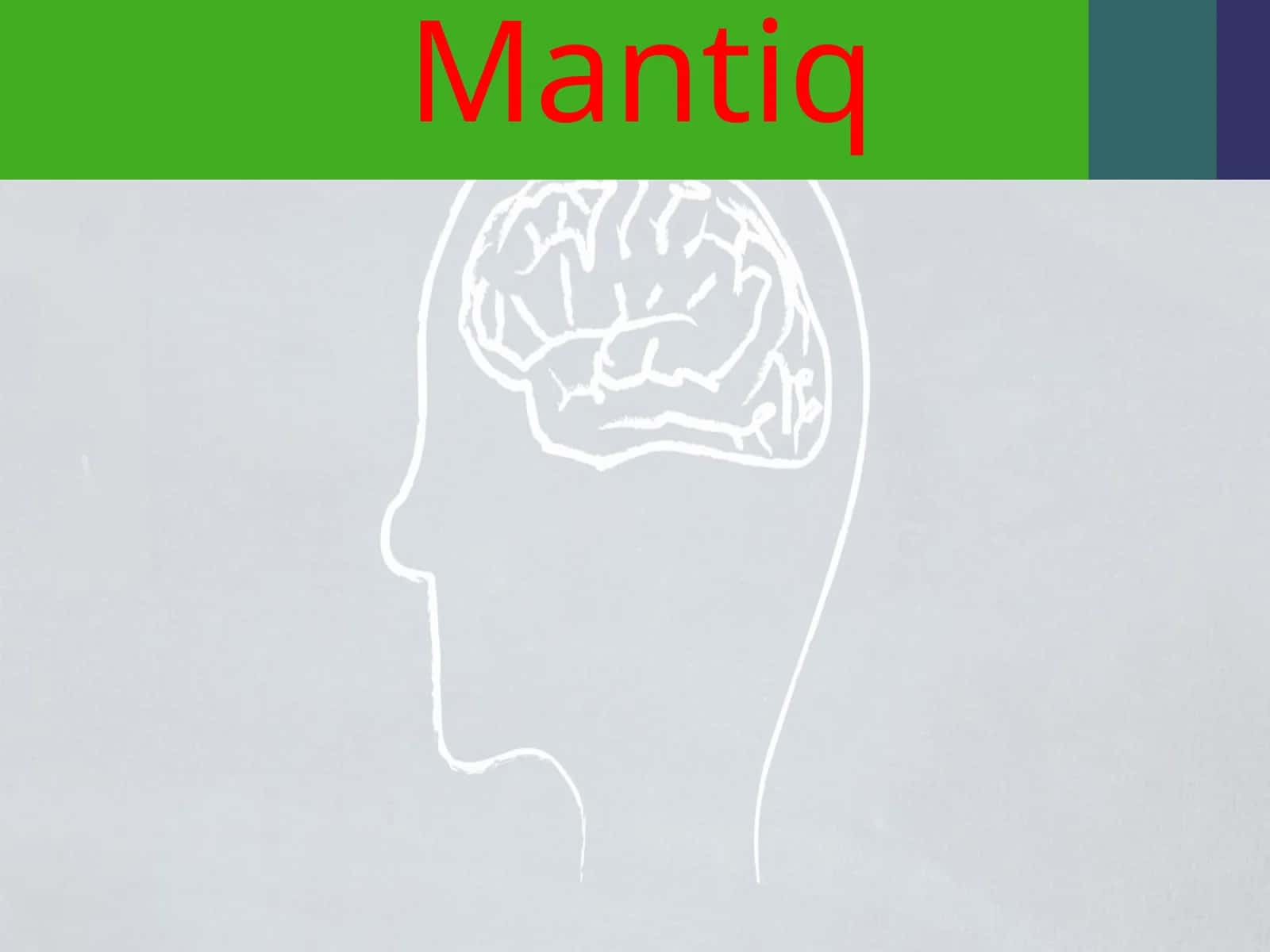 Mantiq 1