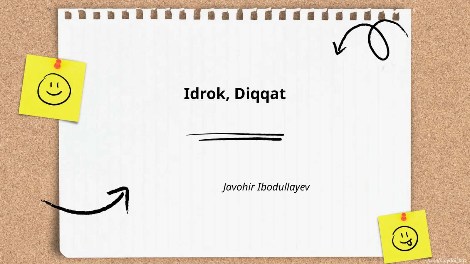 Diqqatning turlari 1