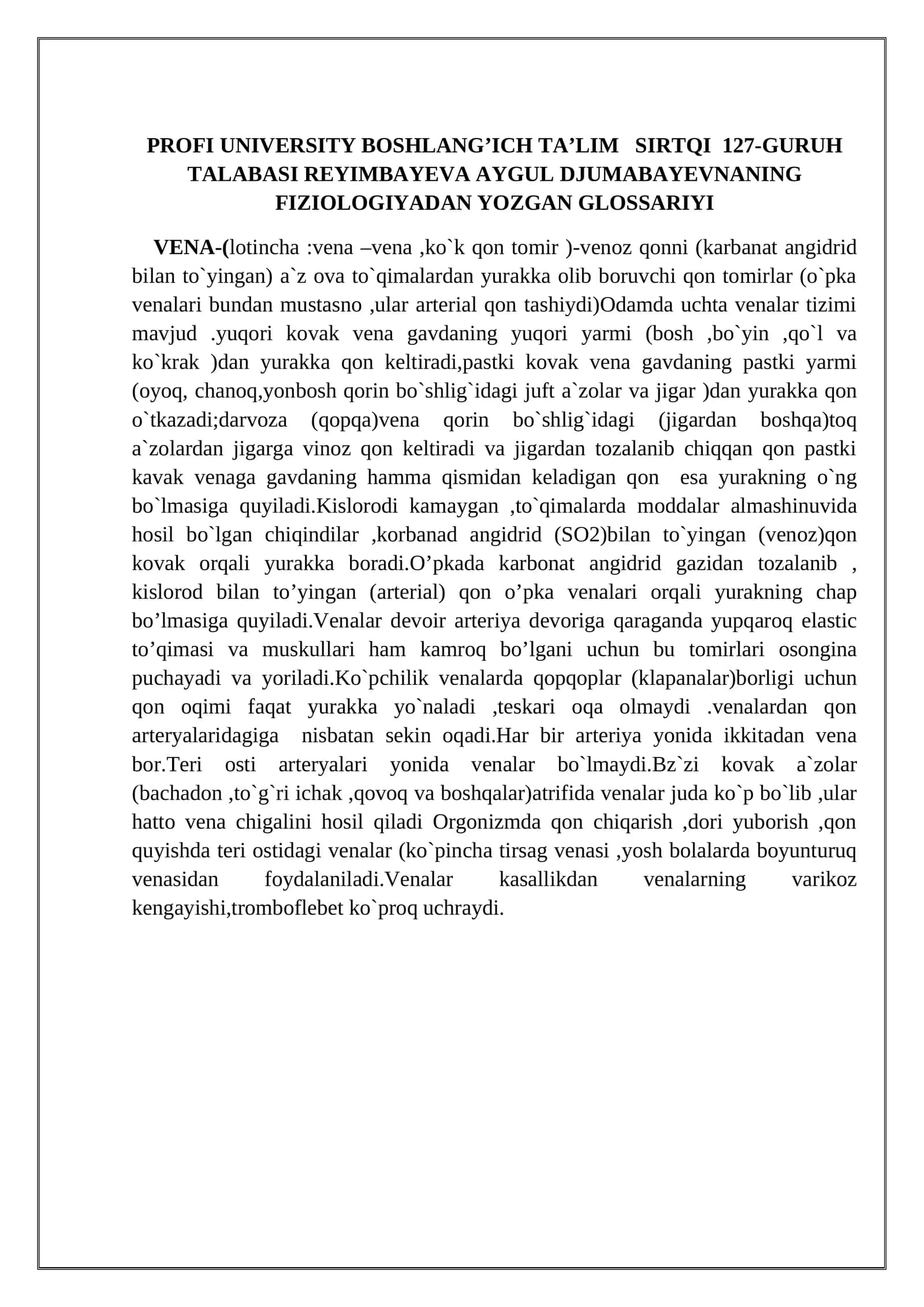 FIZIOLOGIYADAN YOZGAN GLOSSARIYI 1