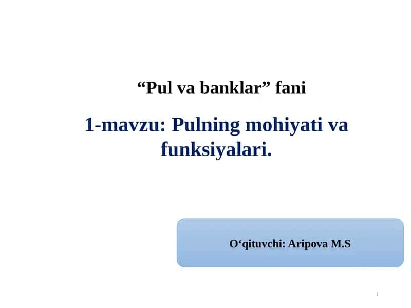 Pulvabanklar 1