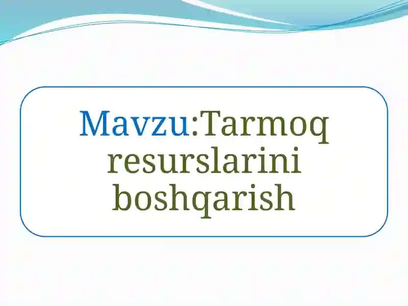 Markazlashtirilgan boshqaruv