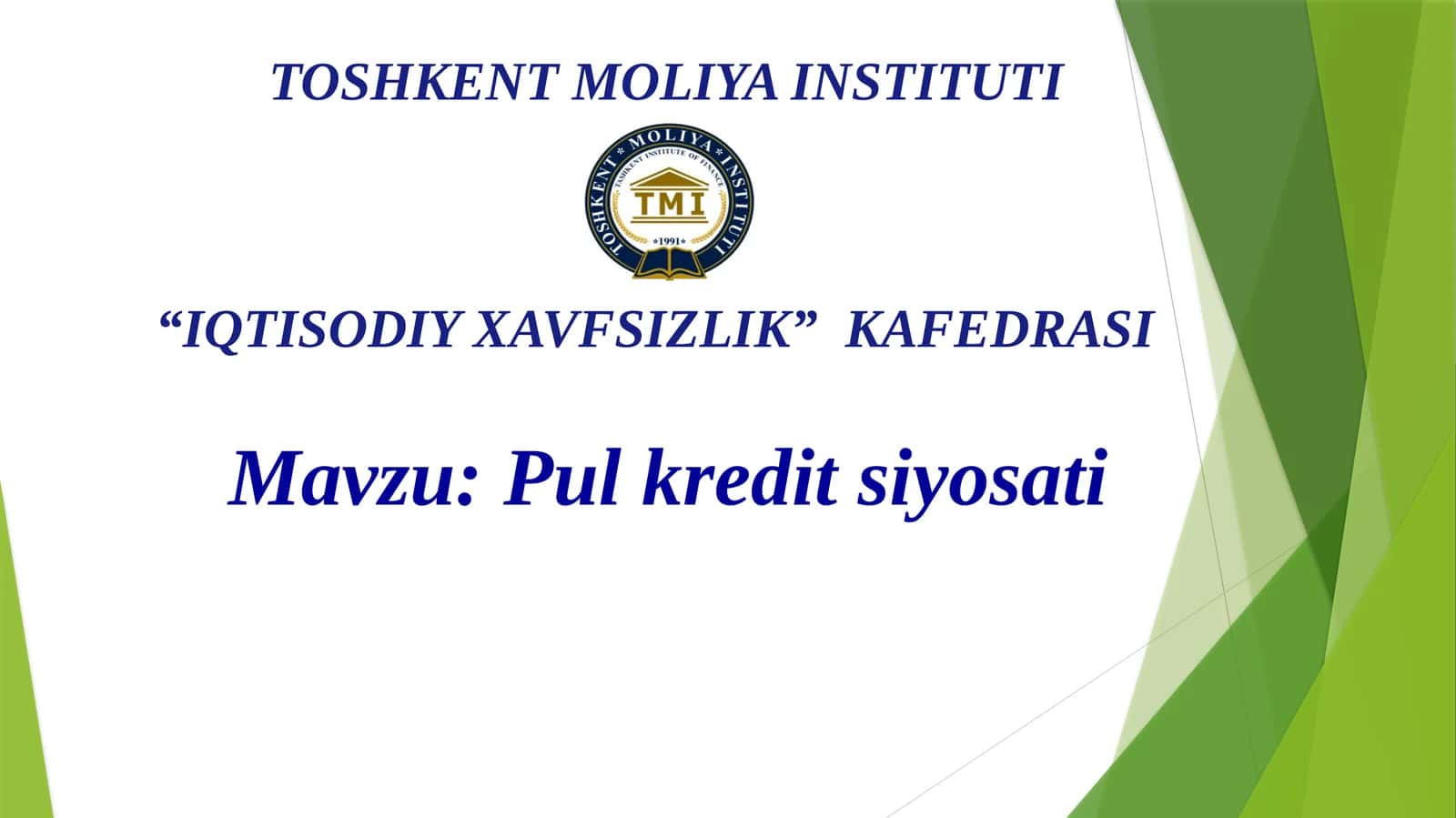 Pulkreditsiyosati 1
