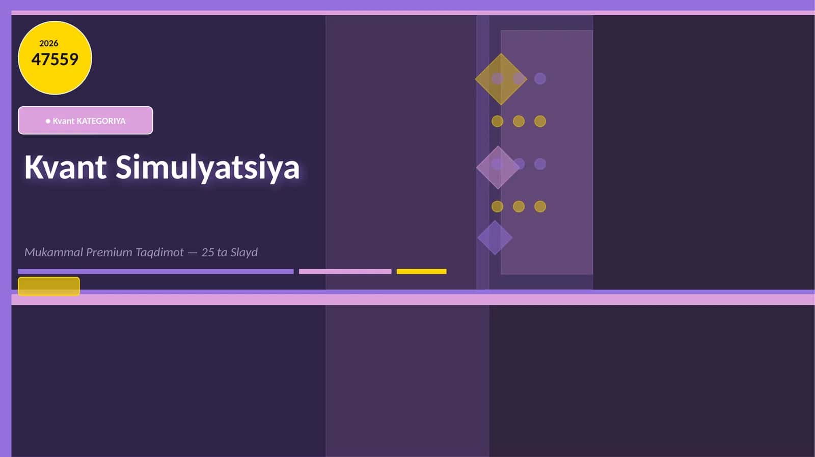 Kvant Simulyatsiya 1