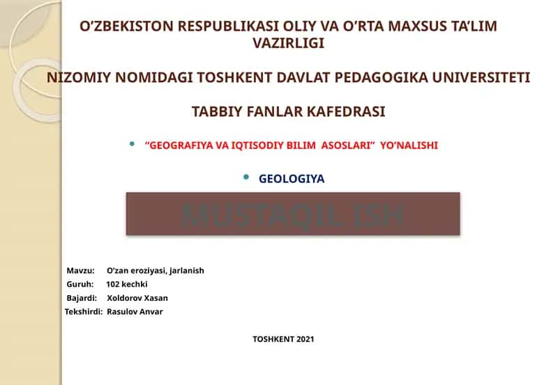 Geologiya 1
