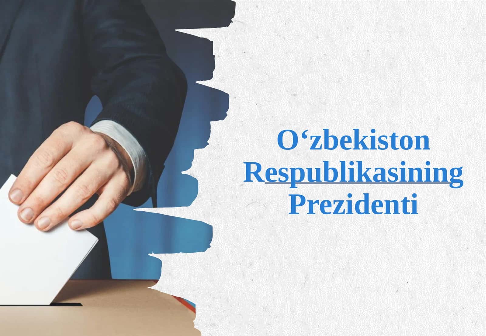 O‘zbekiston Respublikasining Prezidenti 1