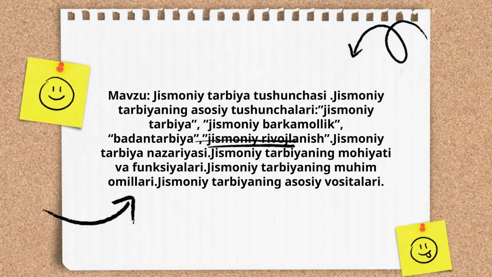 Jismoniy tarbiya tushunchasi 1