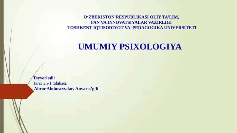 O‘quv faoliyati motivlari 1