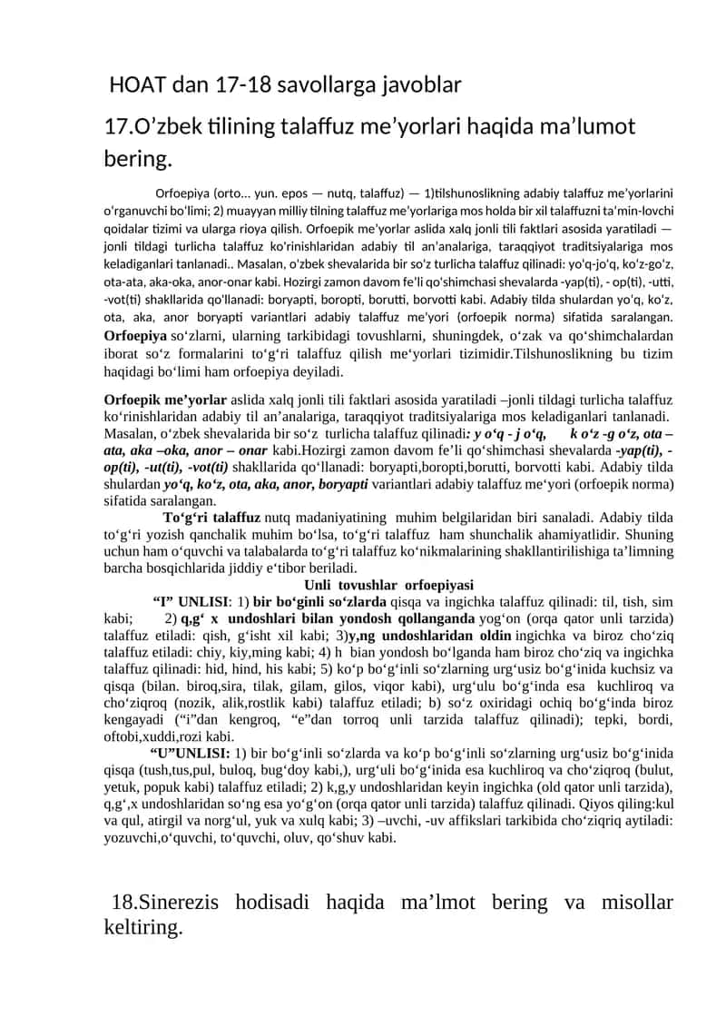 Orfoepiya (Ortoepiya) 1