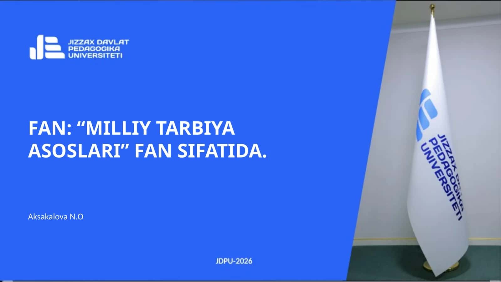 MILLIY TARBIYA ASOSLARI 1