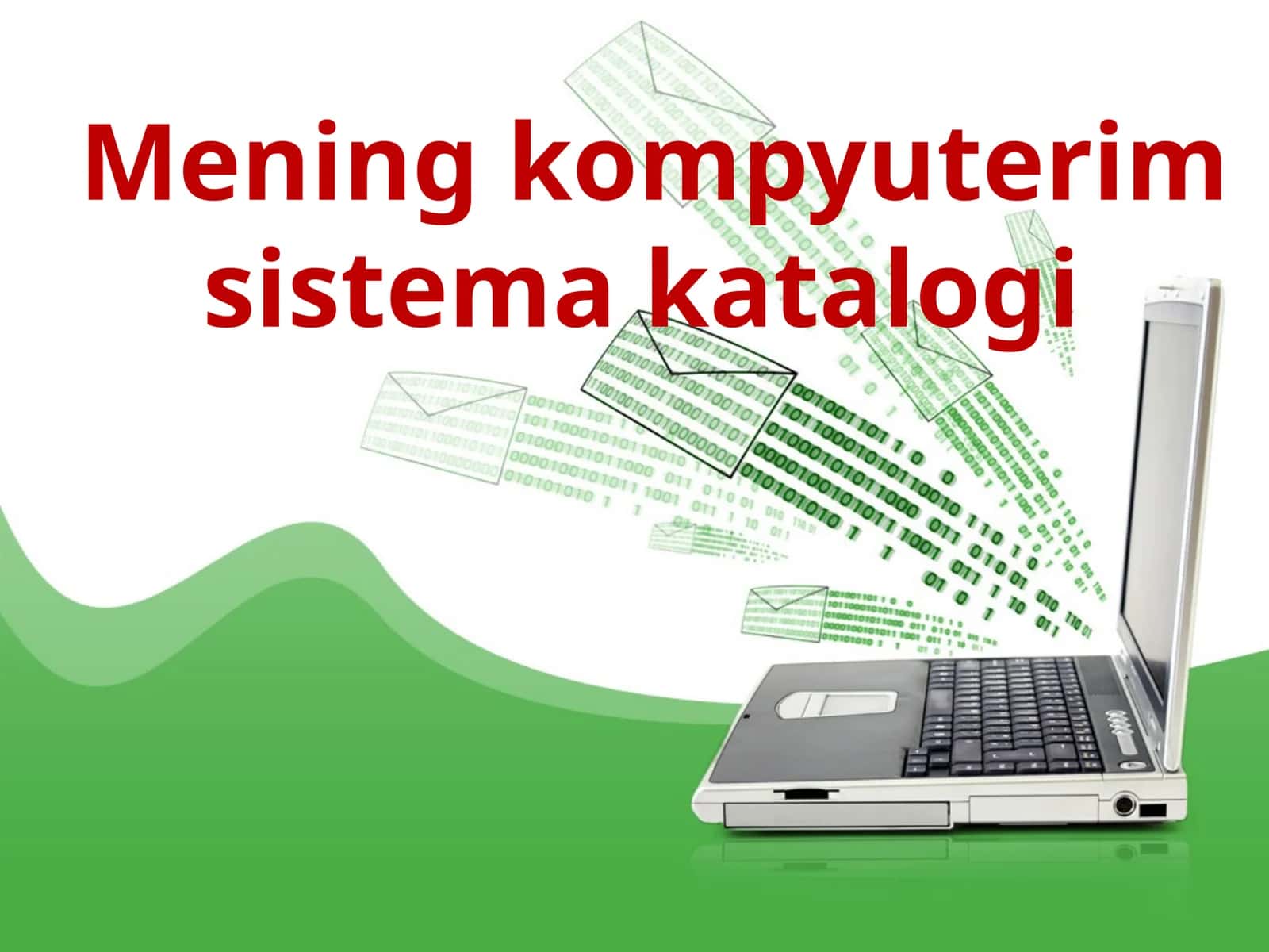 Mening kompyuterim sistemasi katalogi 1