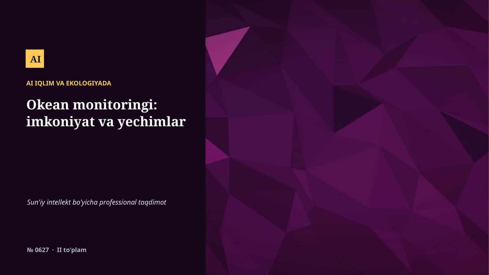 AI IQLIM VA EKOLOGIYADA 1