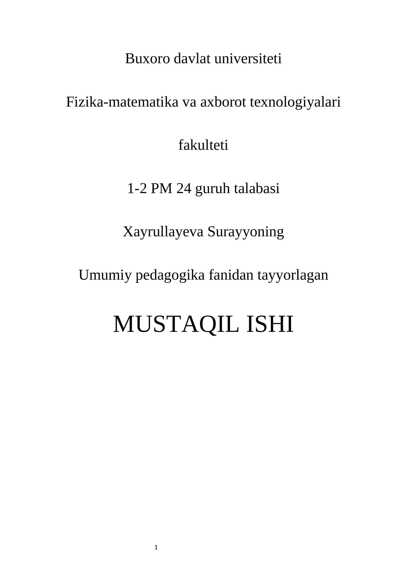 Kreativ pedagogika 1