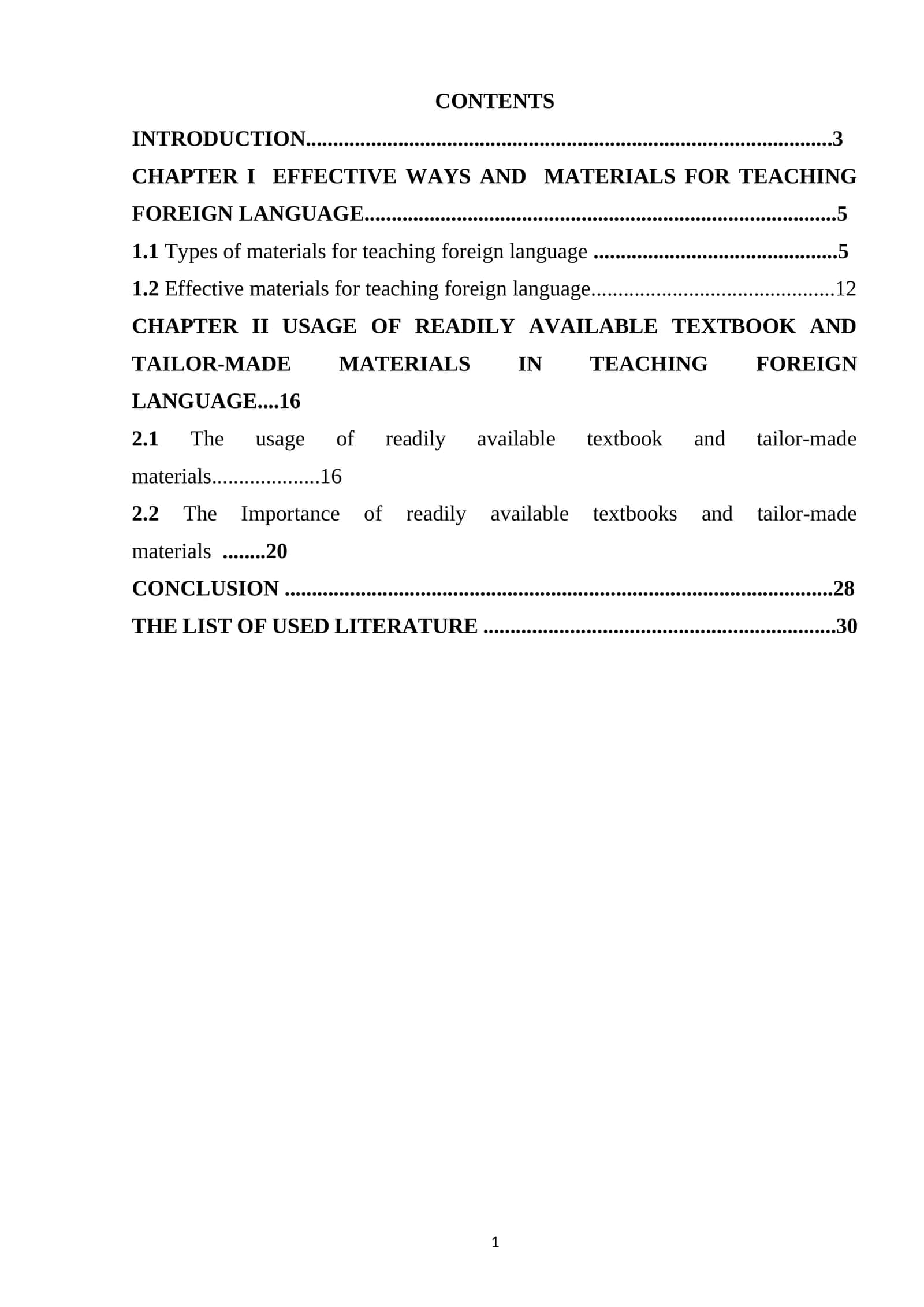 Teaching Foreign Language 1