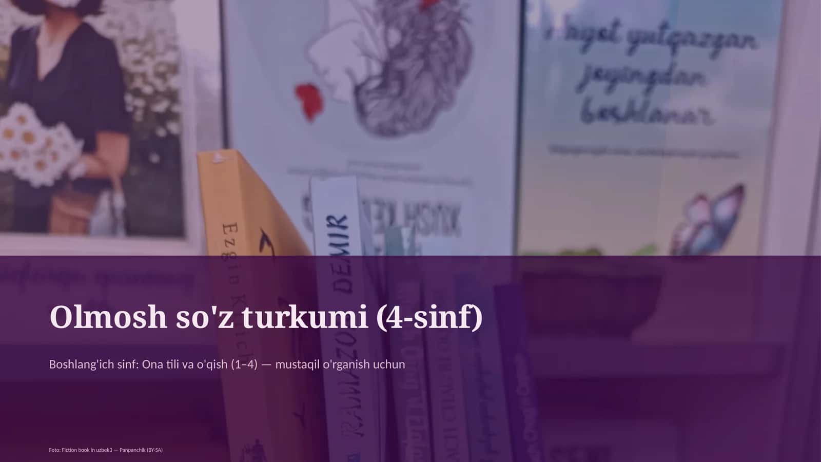 Olmosh so'z turkumi (4-sinf) 1