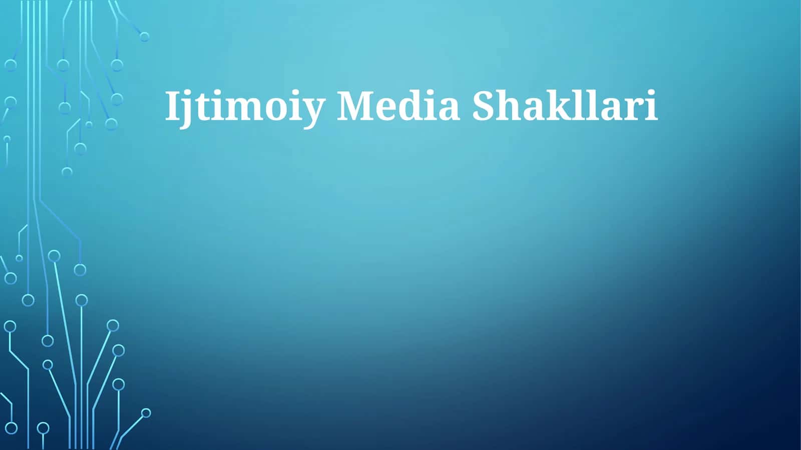 Ijtimoiy Media Shakllari 1