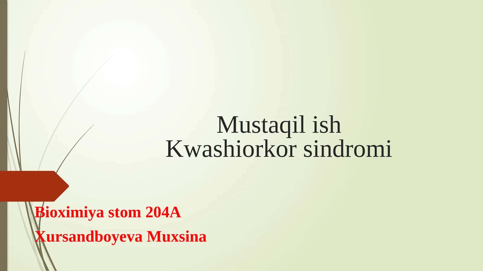 Kvashior sindiromi etiologiyasi patagenezi haqida. 1