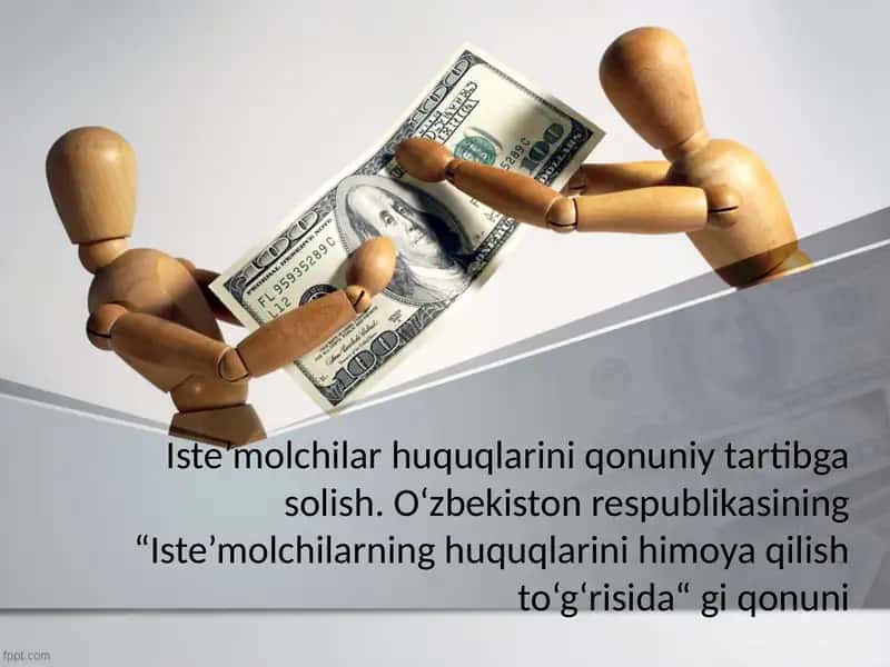 Iste’molchilar huquqlarini qonunlari 1