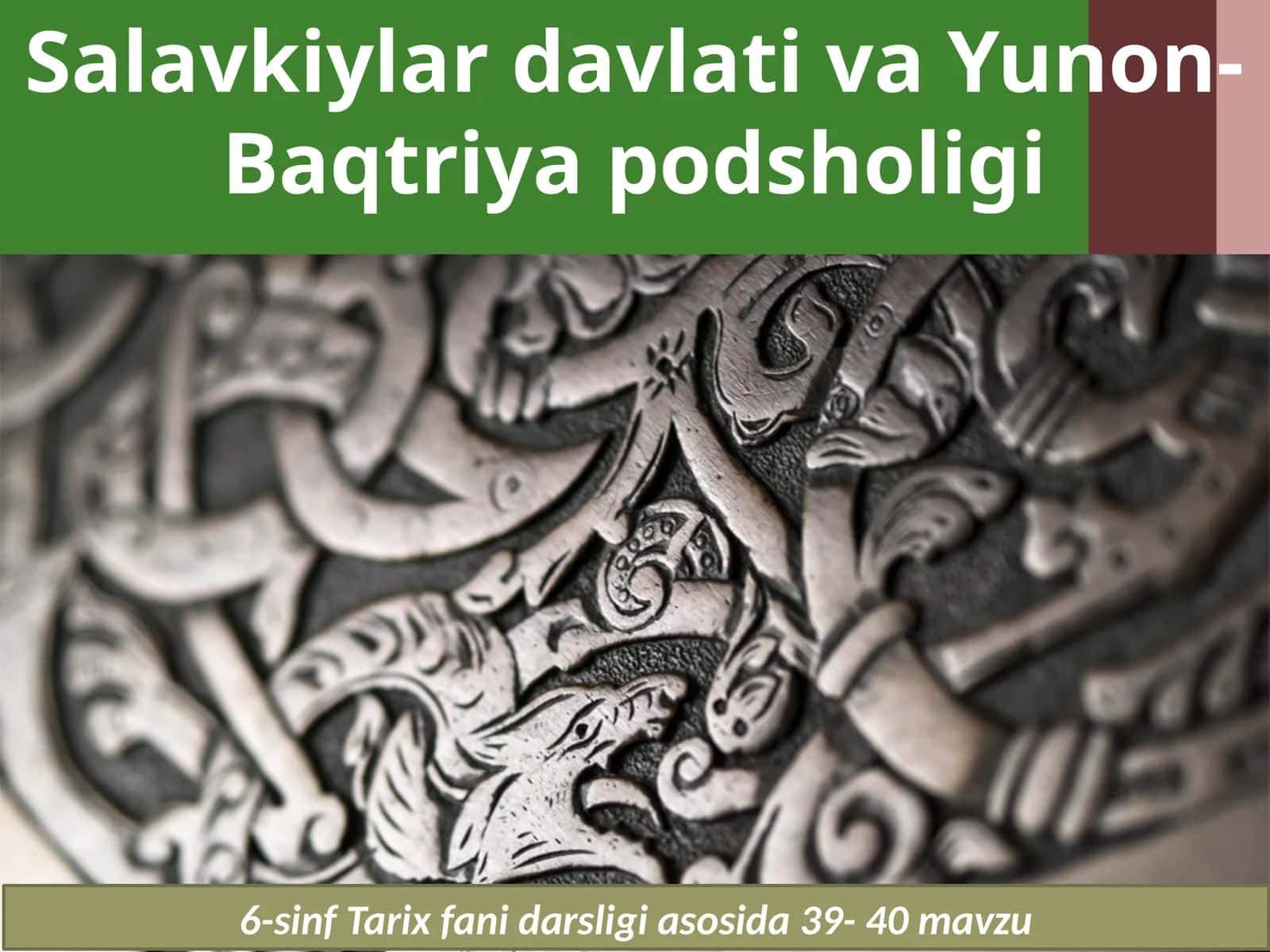 Salavkiylar davlati va Yunon-Baqtriya podsholigi 1