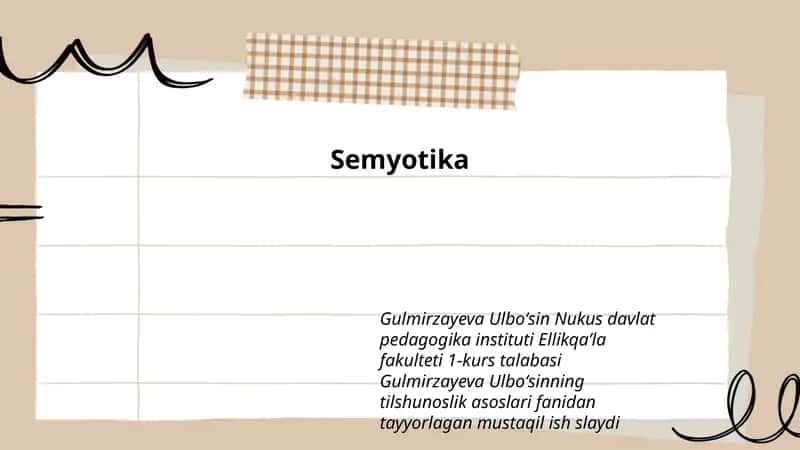 Semyotika 1