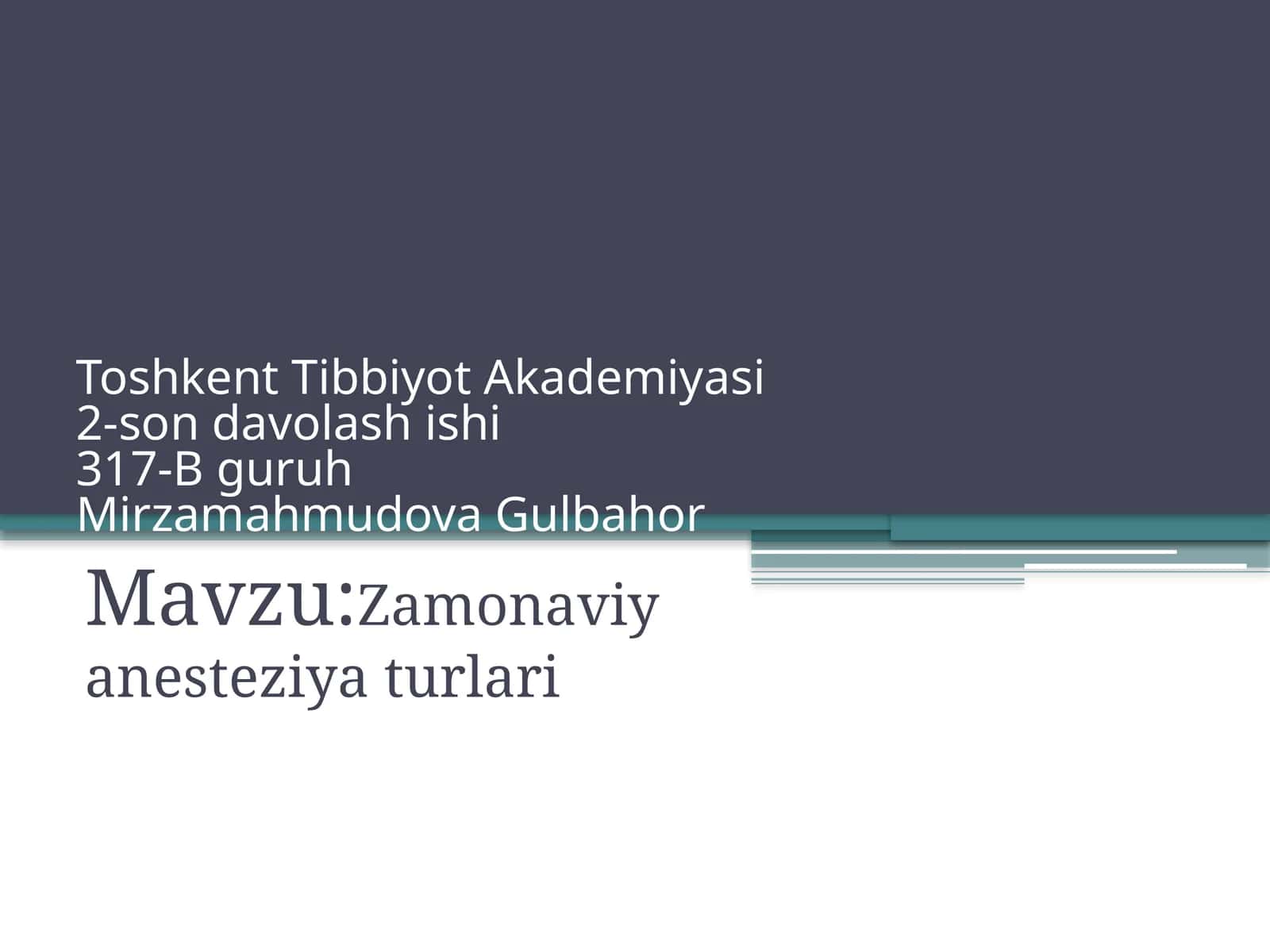 Zamonaviyanesteziyaturlari 1
