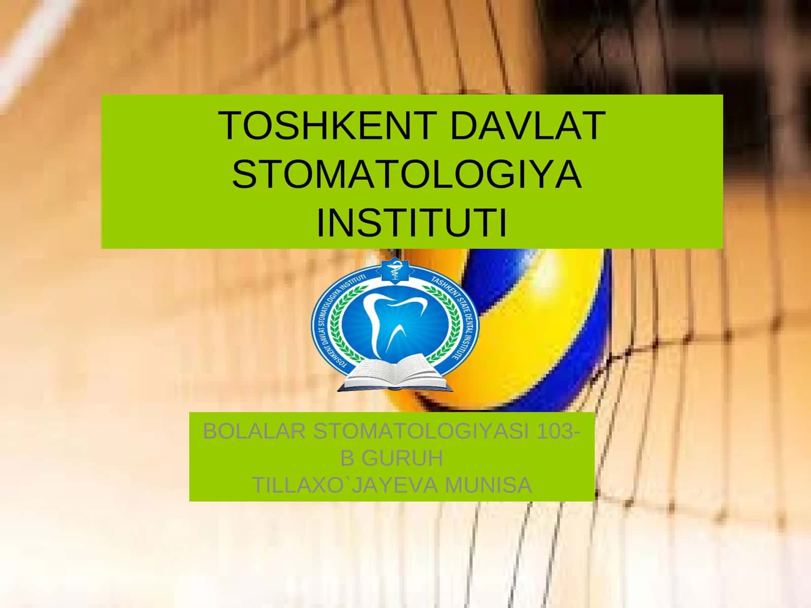 Voleybol 1