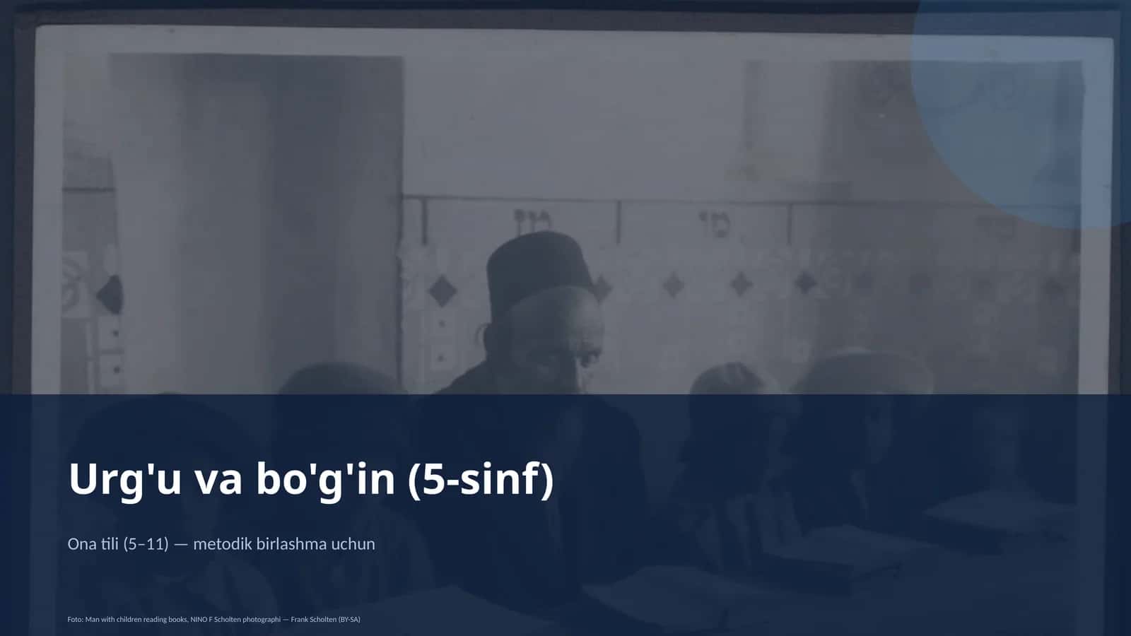 Urg'u va bo'g'in (5-sinf) 1